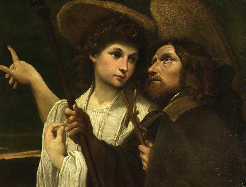 Święty Roch i Anioł - Annibale Carracci