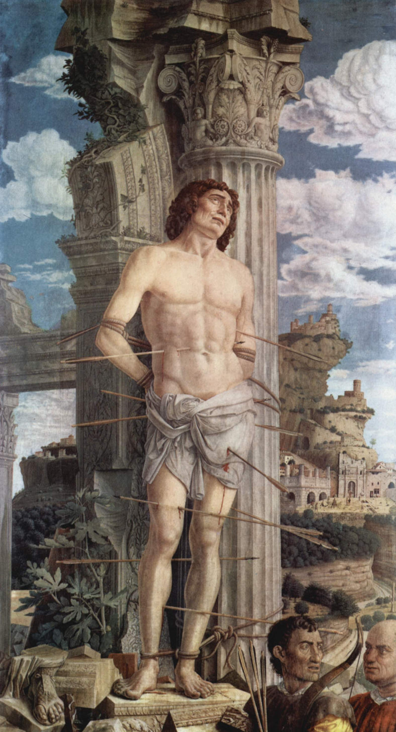 Święty Sebastian - Andrea Mantegna