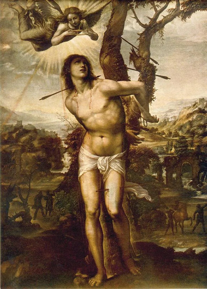 Święty Sebastian - Il Sodoma (Giovanni Antonio Bazzi)