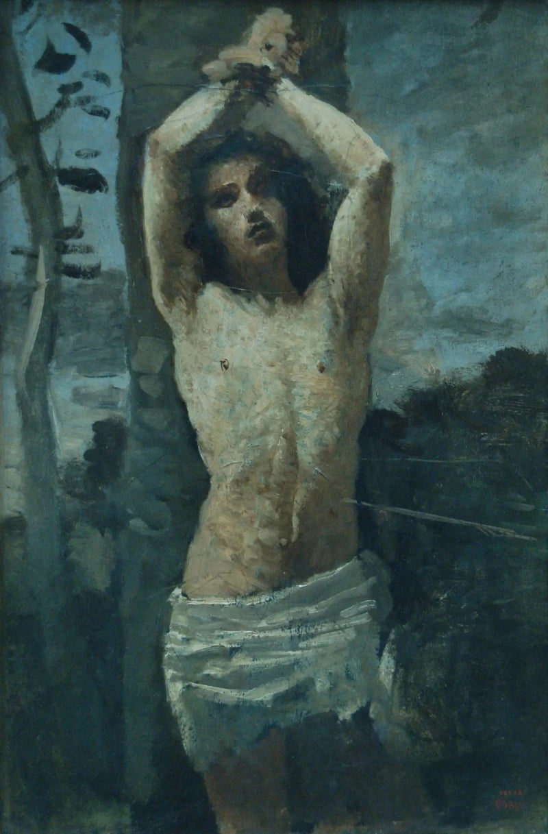 Święty Sebastian - Jean-Baptiste Camille Corot