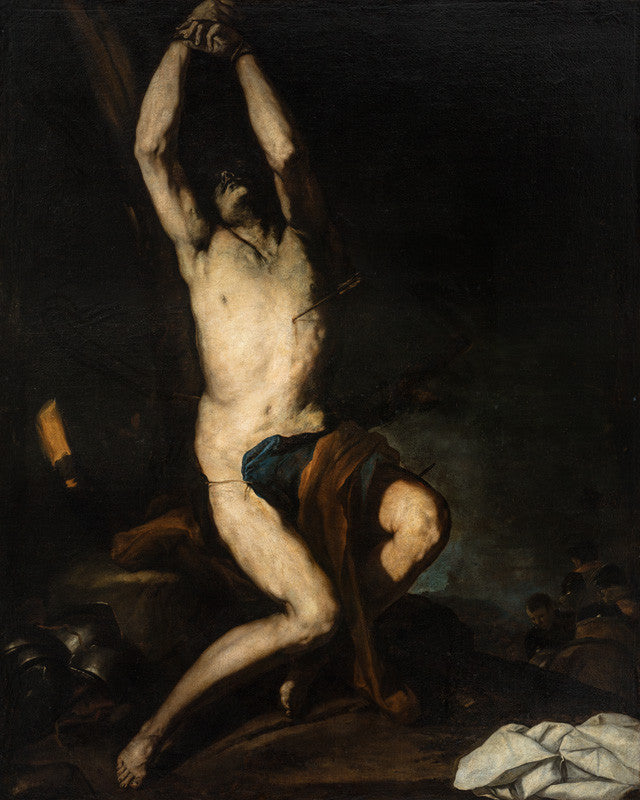 Święty Sebastian - Luca Giordano