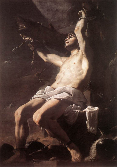 Saint Sébastien - Mattia Preti - Alpha Reproduction