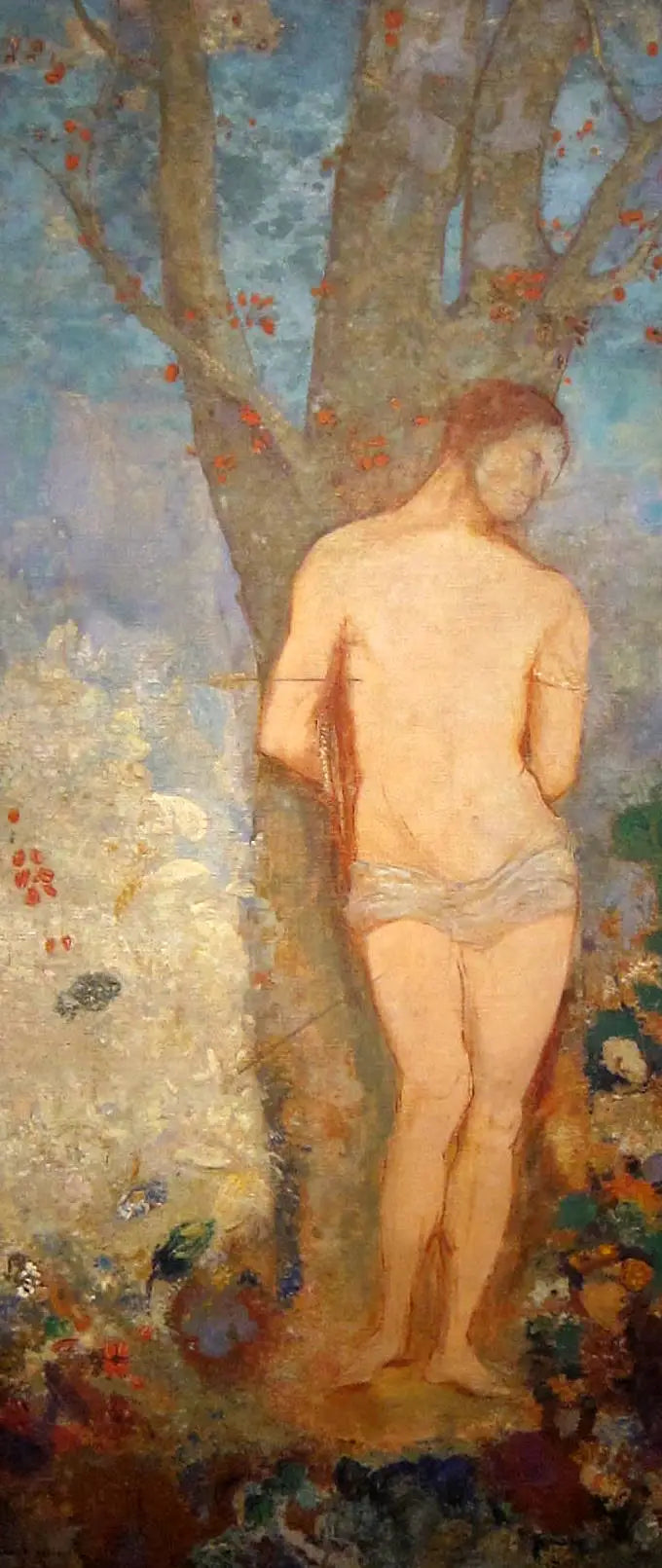 Święty Sebastian - Odilon Redon