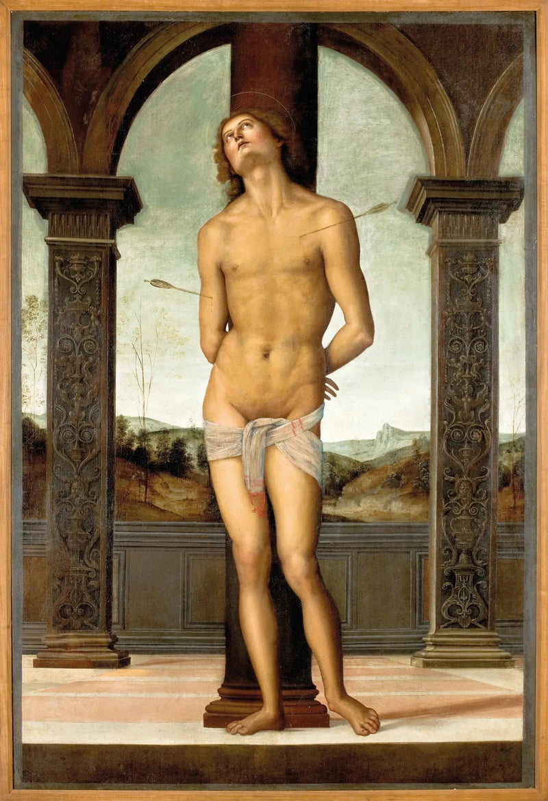 Święty Sebastian - Pietro Perugino