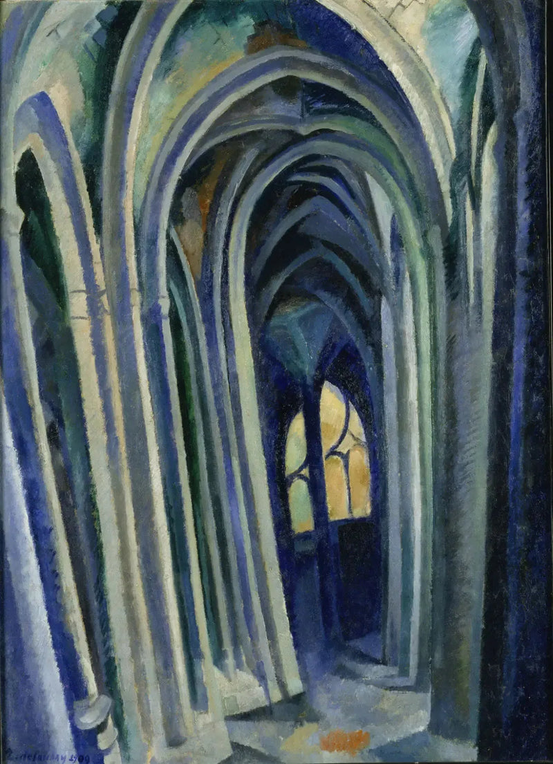 Święty Séverin nr 4 - Robert Delaunay