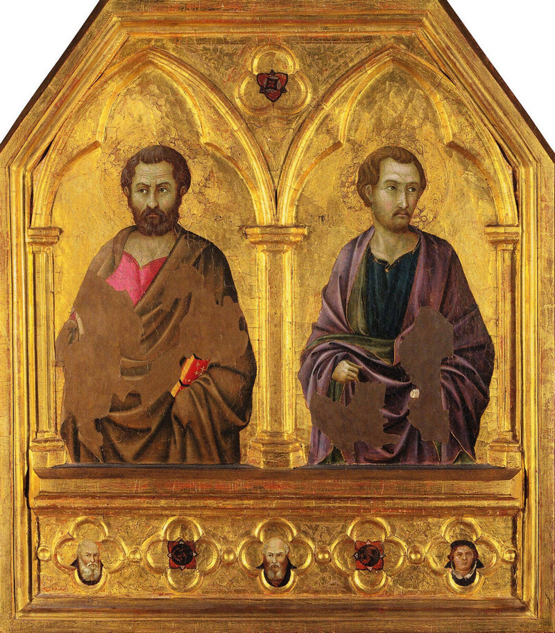 Święty Symeon i Święty Tadeusz (Juda) - Ugolino di Nerio