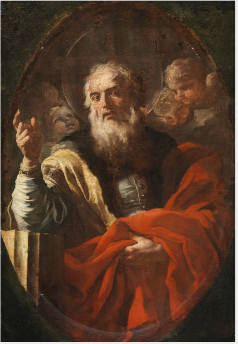 Święty Simplicjusz - Francesco Solimena