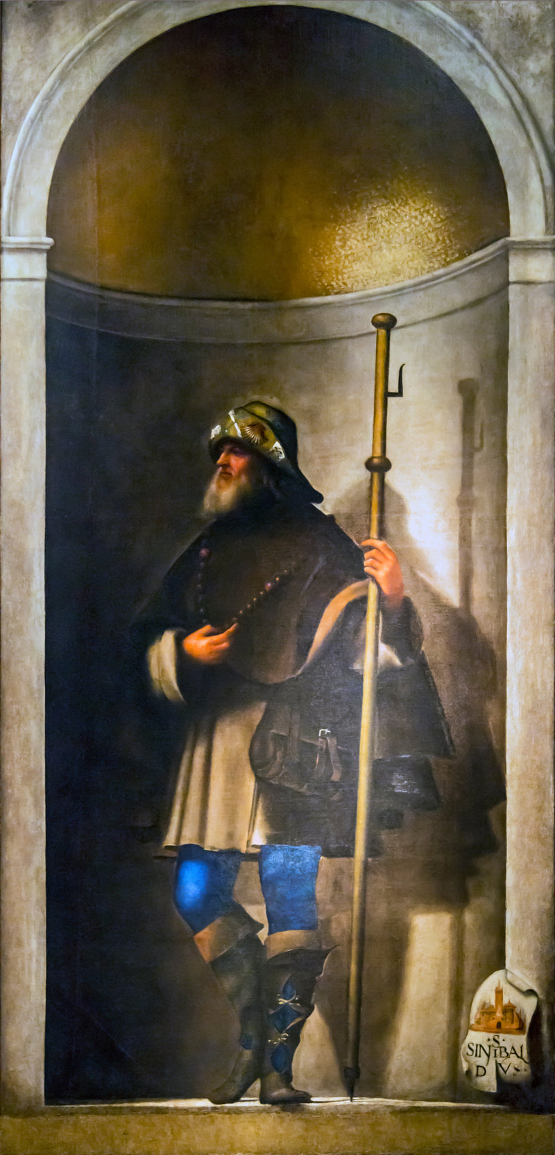 Święty Sinibald - Sebastiano del Piombo