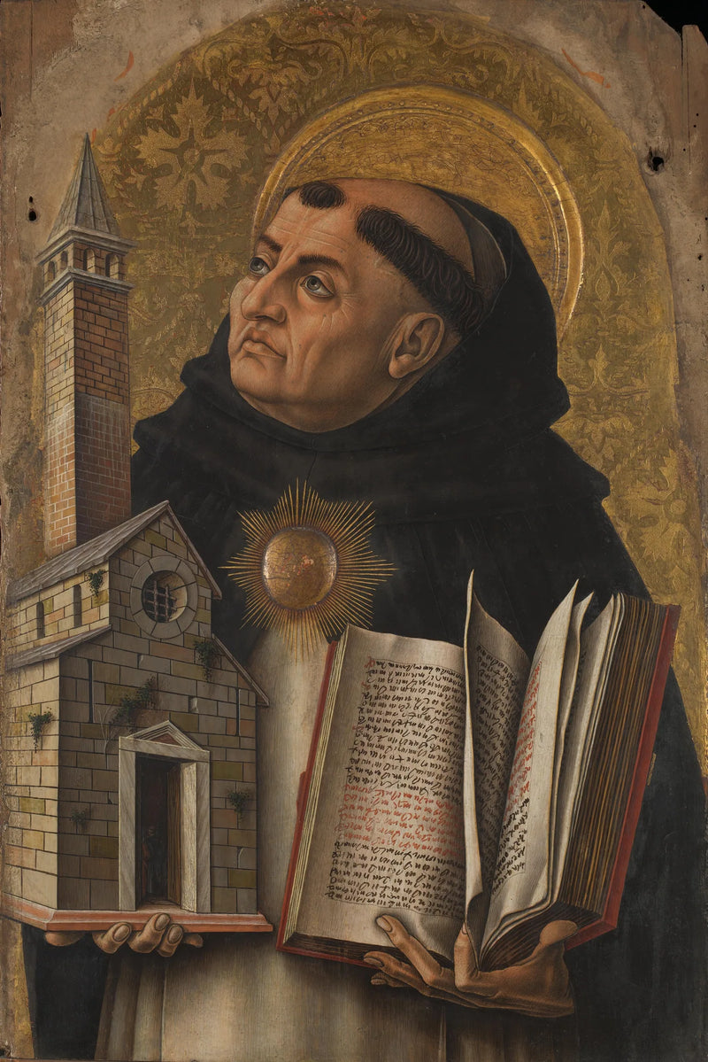 Święty Tomasz z Akwinu - Carlo Crivelli