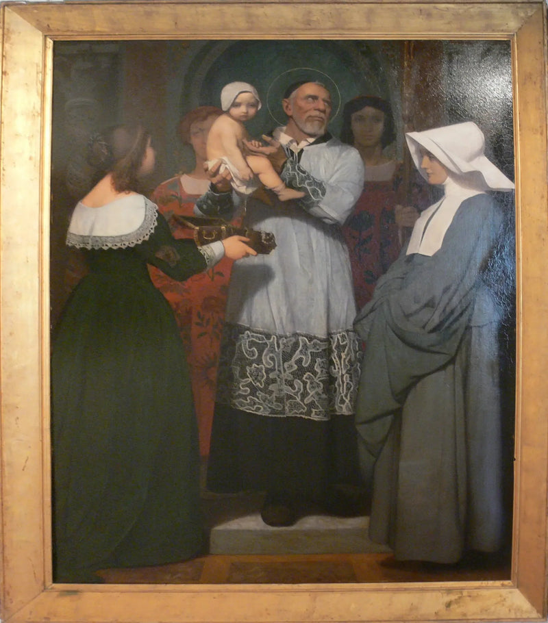 Święty Wincenty à Paulo - Jean-Léon Gérôme