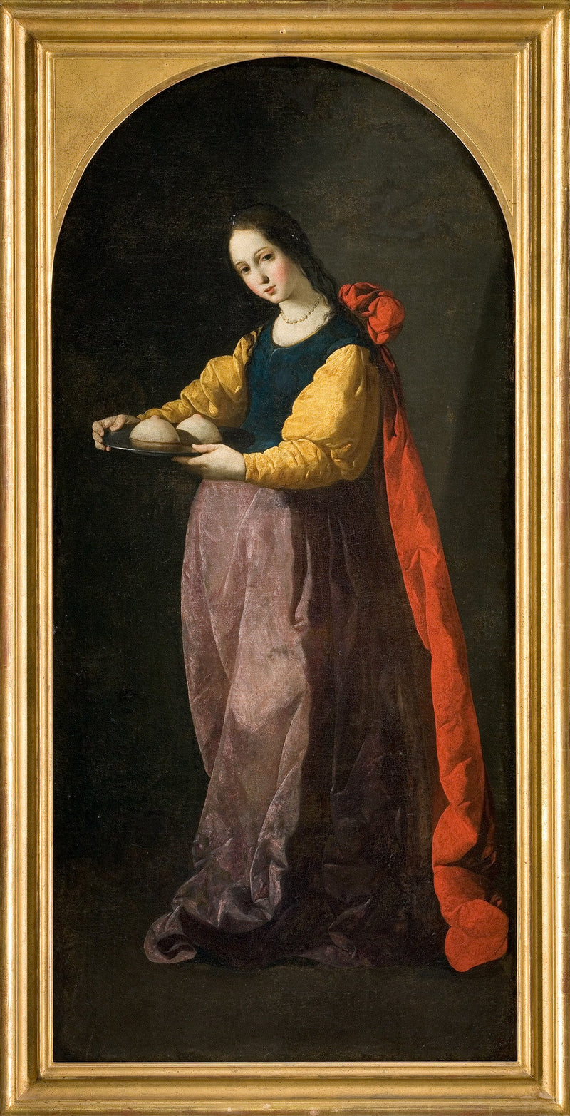 Sainte-Agathe - Francisco de Zurbarán