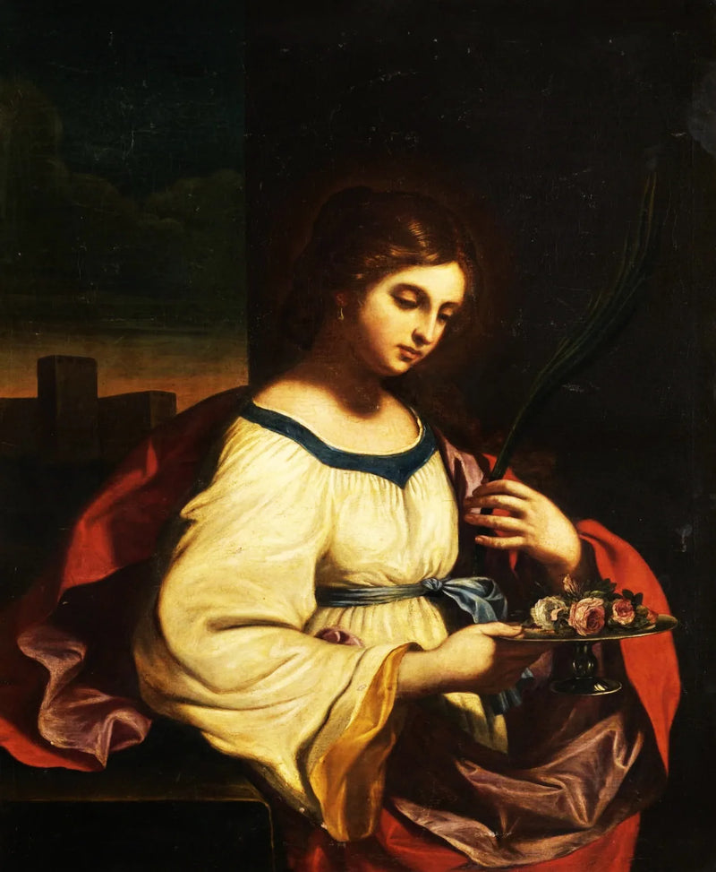 Święta Agata - Guercino