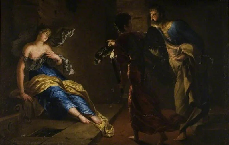 Święta Agata uzdrowiona przez świętego Piotra - Gerrit van Honthorst