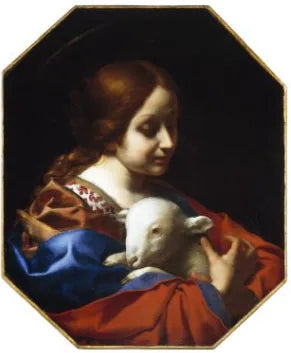 Święta Agnieszka - Carlo Dolci