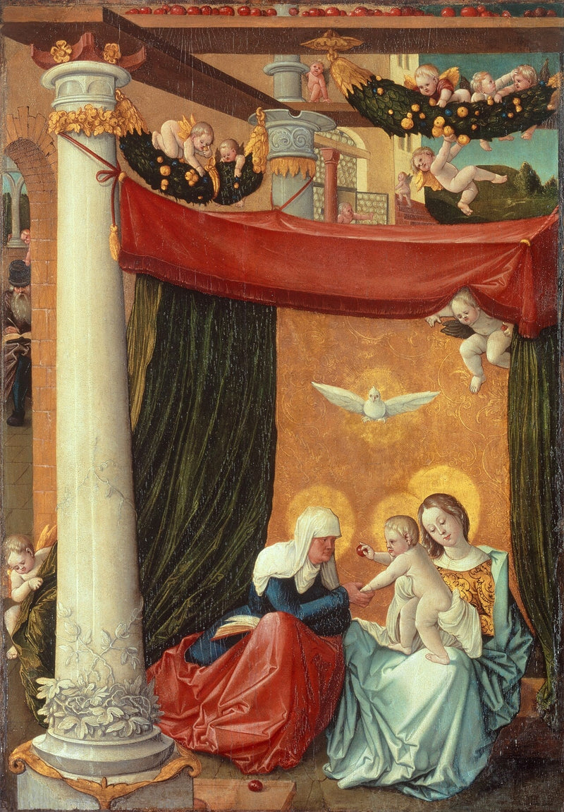 Trójcy Świętej Święta Anna - Hans Baldung Grien