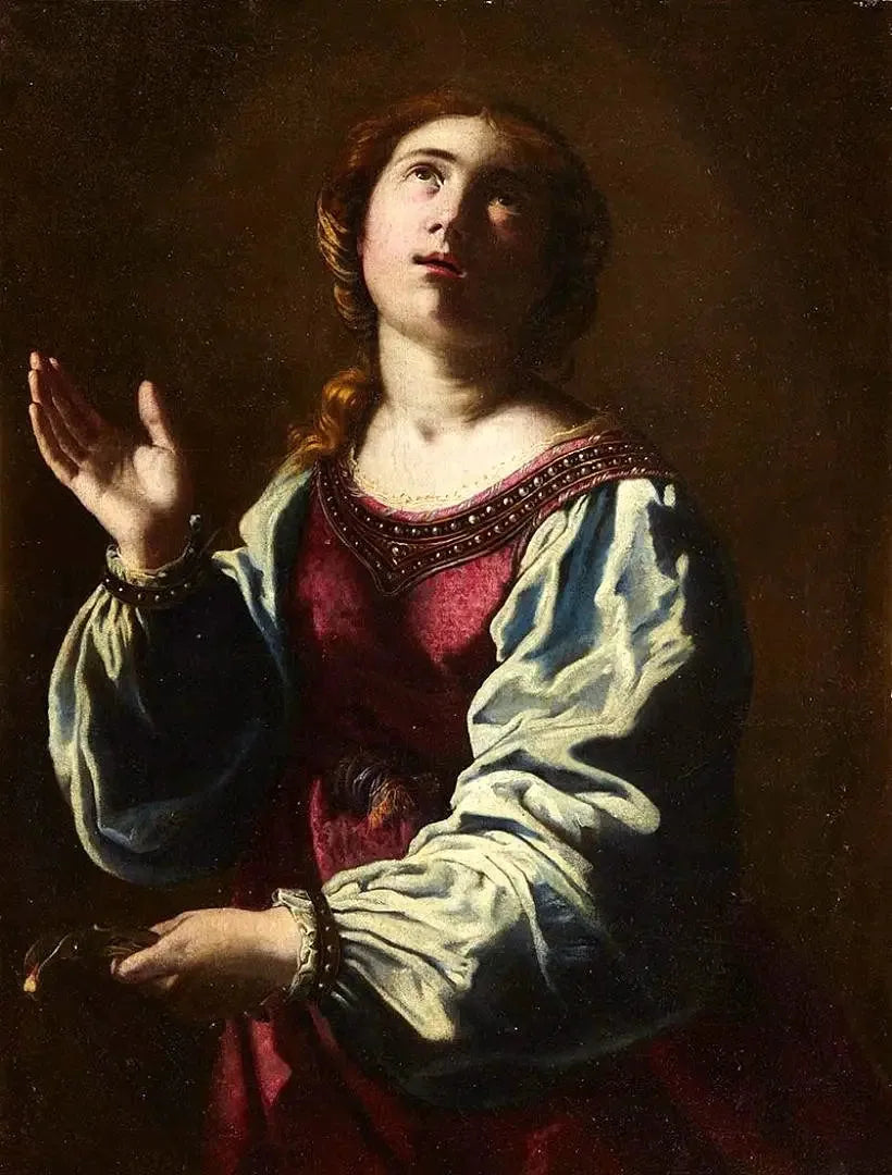 Święta Apolonia - Artemisia Gentileschi