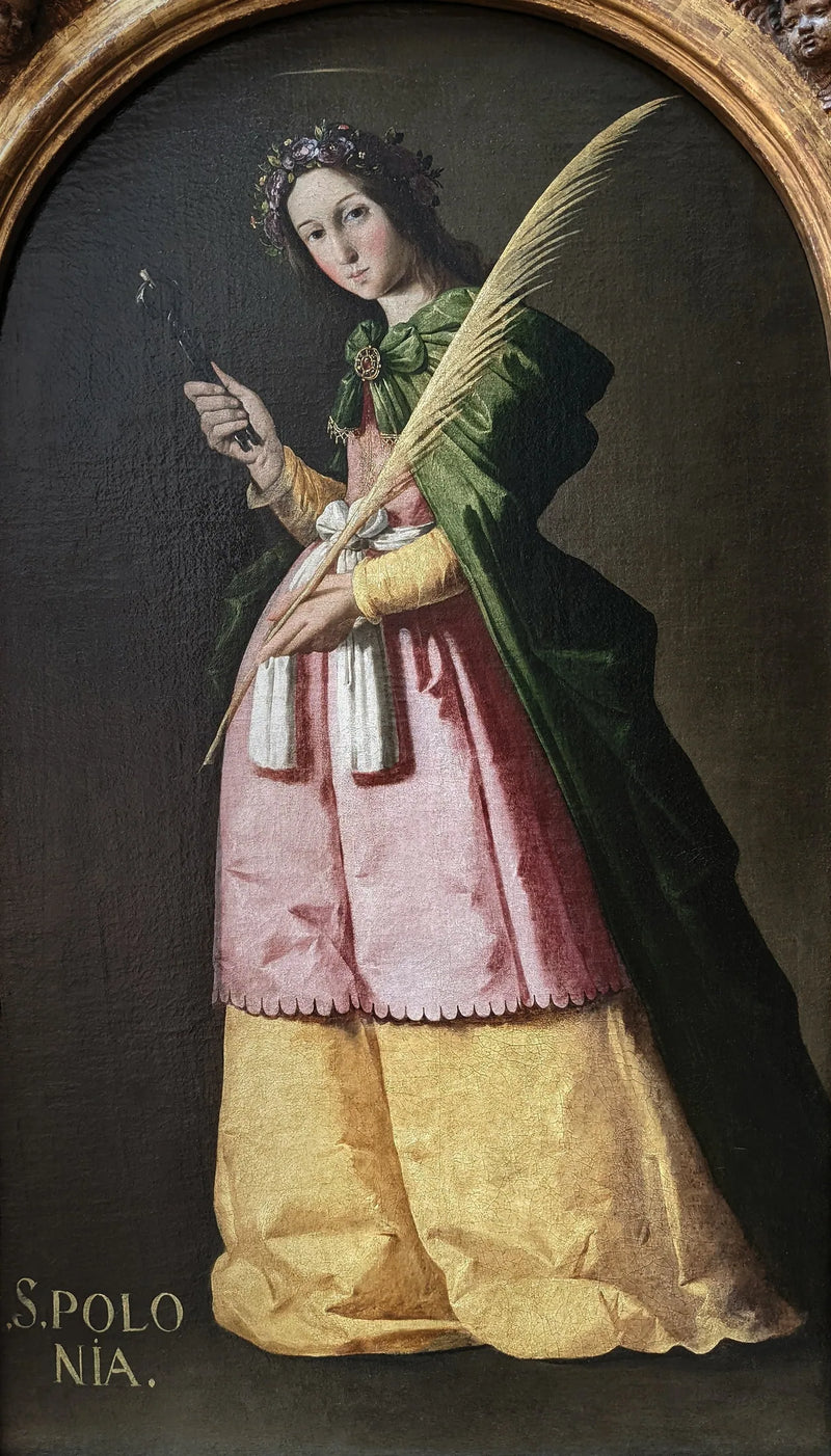 Sainte-Apolline - Francisco de Zurbarań