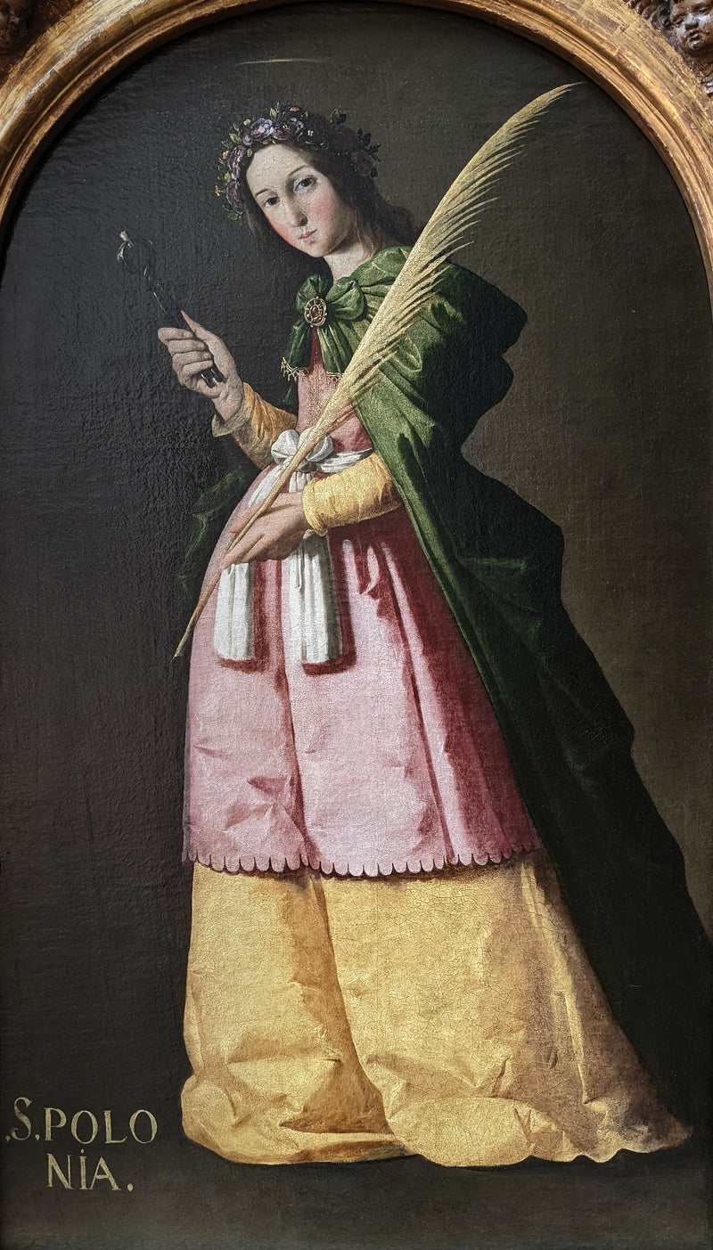 Sainte-Apolline - Francisco de Zurbarań