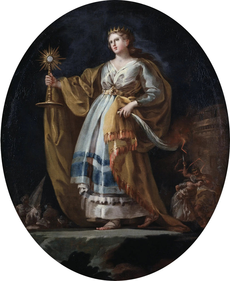 Święta Barbara - Francisco de Goya