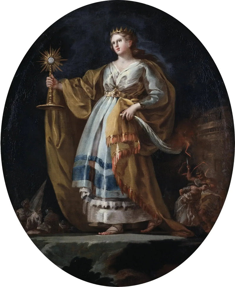 Święta Barbara - Francisco de Goya