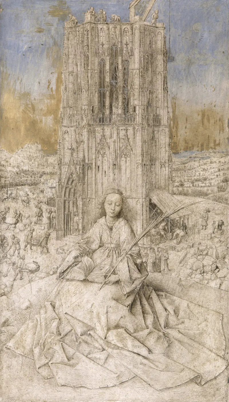 Święta Barbara - Jan van Eyck