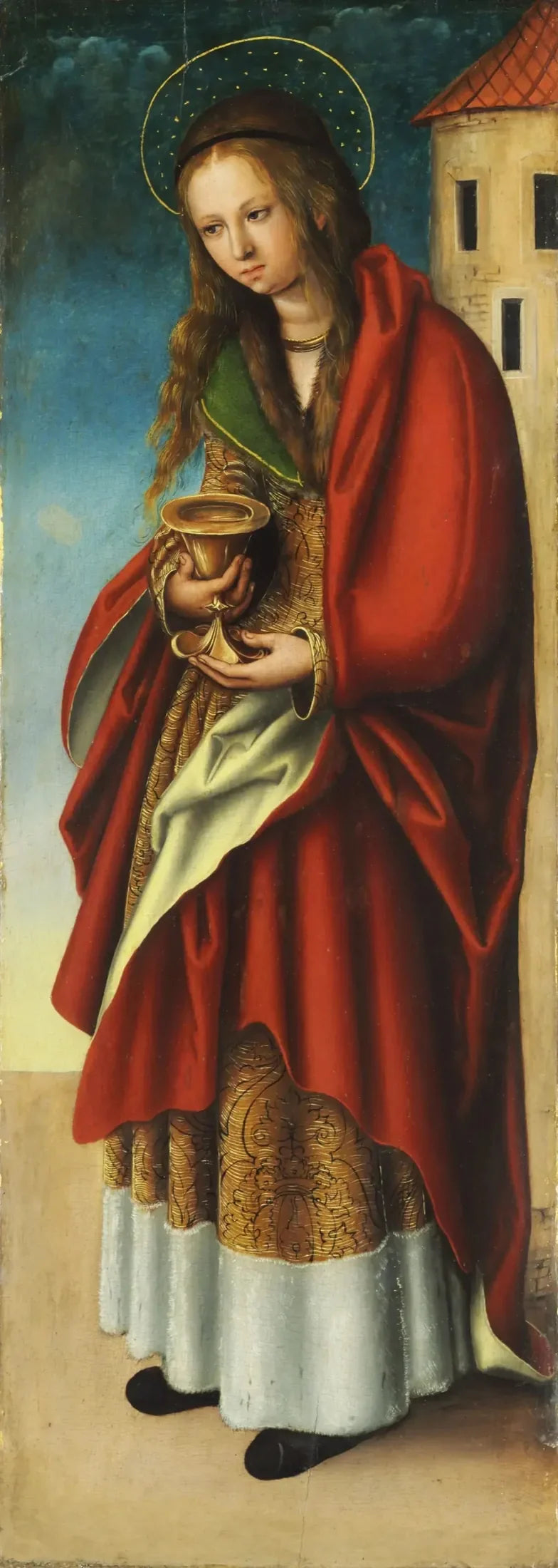 Święta Barbara - Lucas Cranach Starszy