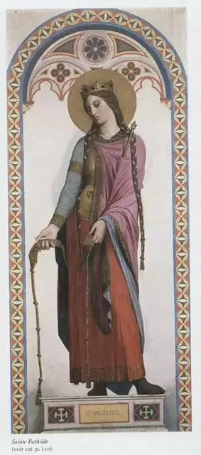 Święta Bathilde z Chelles - Jean-Auguste-Dominique Ingres