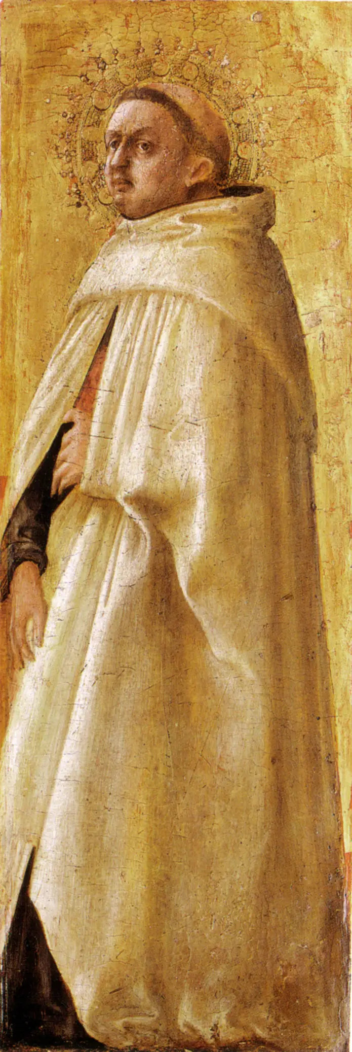 Sainte Carmélite imberbe - Masaccio