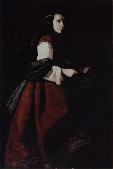 Święta Casilda - Francisco de Zurbarań