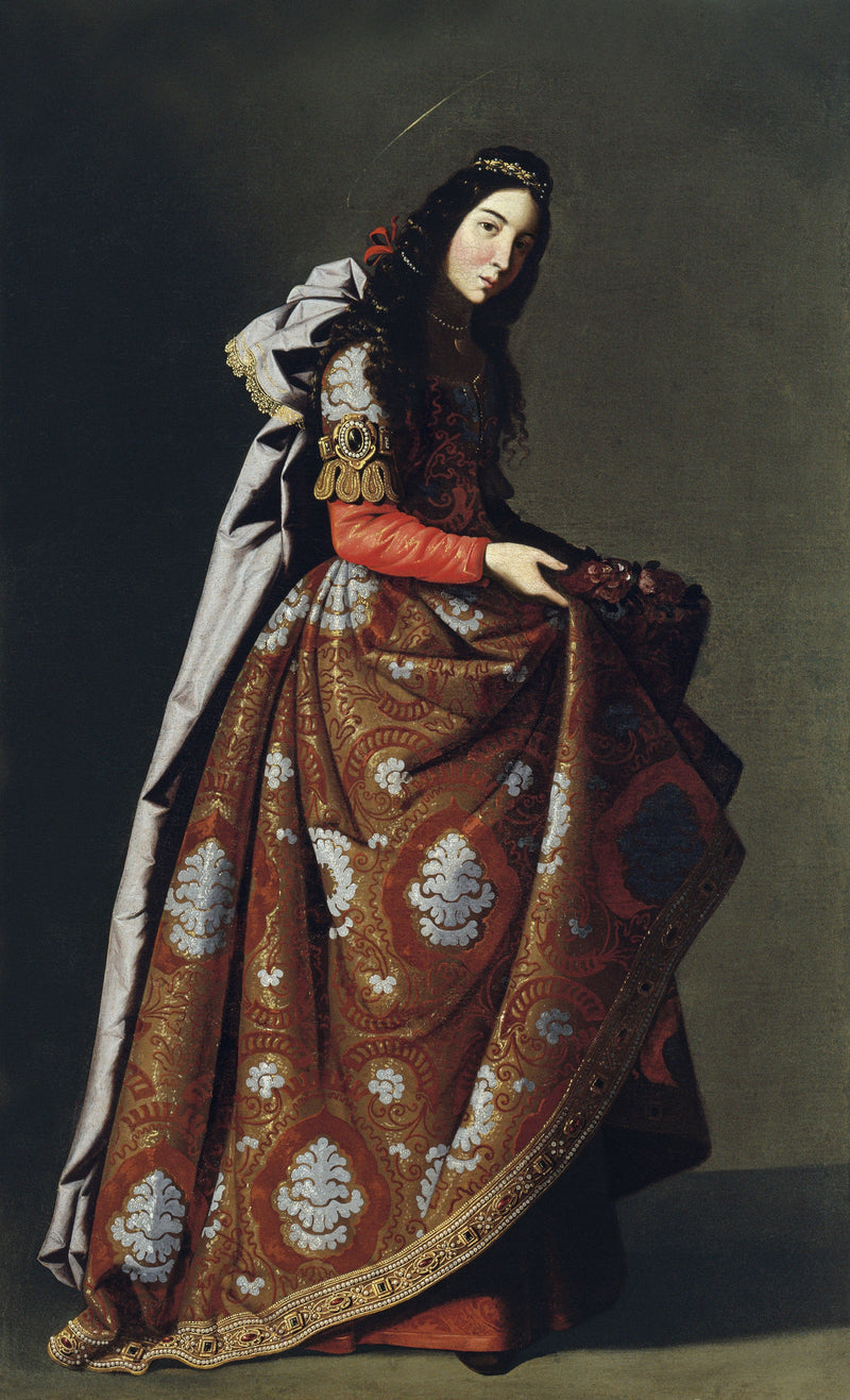 Święta Kasilda - Francisco de Zurbarań