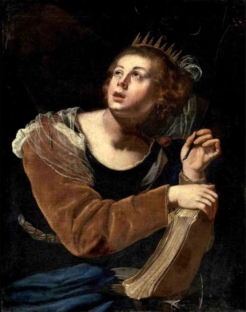 Święta Katarzyna Aleksandryjska - Artemisia Gentileschi