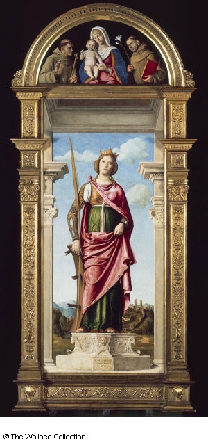 Sainte Catherine d’Alexandrie - Cima da Conegliano - Alpha Reproduction