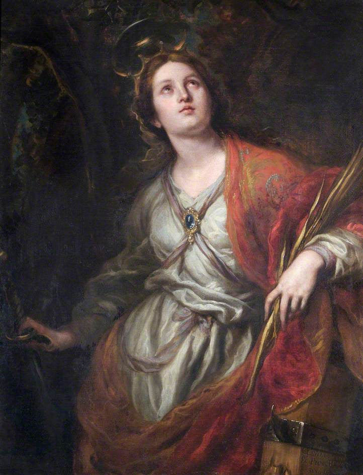 Święta Katarzyna Aleksandryjska - Claudio Coello