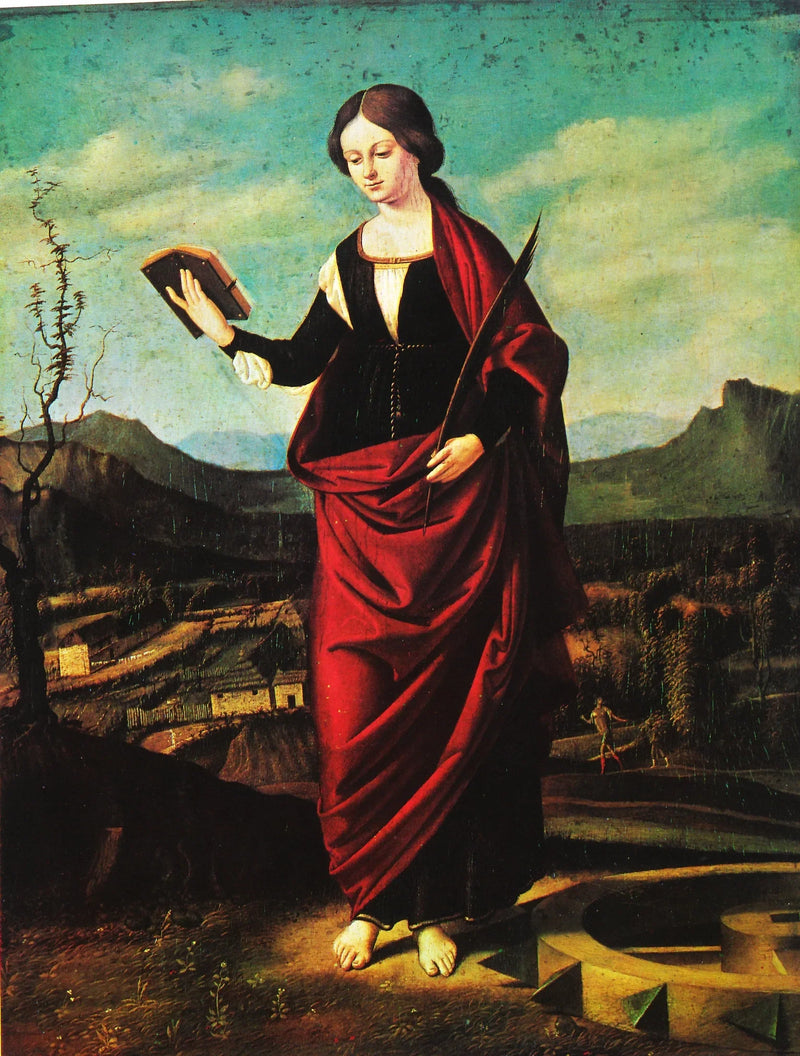Święta Katarzyna Aleksandryjska - Marco Basaiti