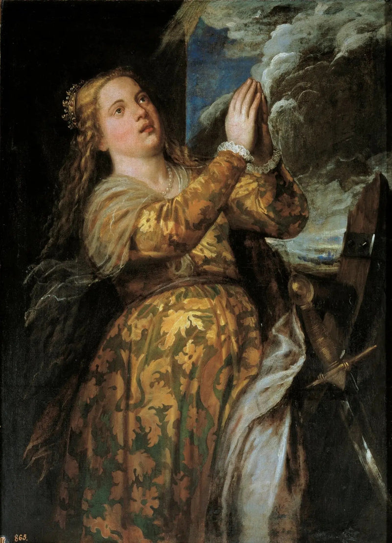 Święta Katarzyna Aleksandryjska - Titian