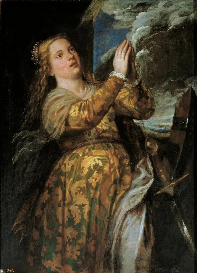 Święta Katarzyna Aleksandryjska - Titian