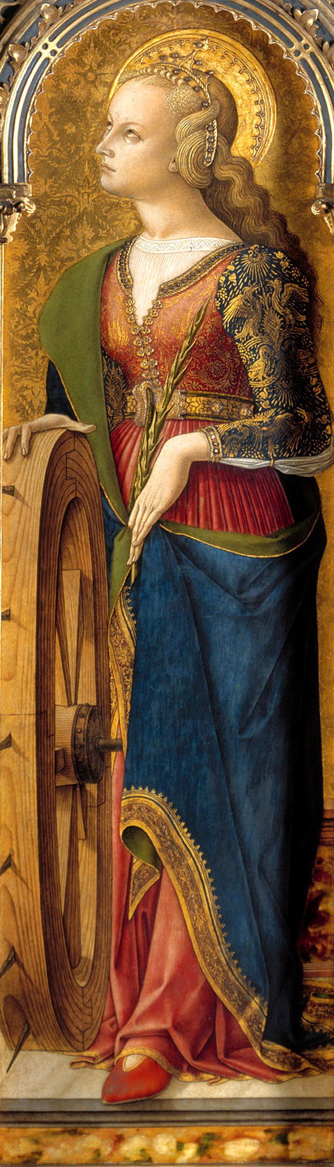 Święta Katarzyna Aleksandryjska - Carlo Crivelli