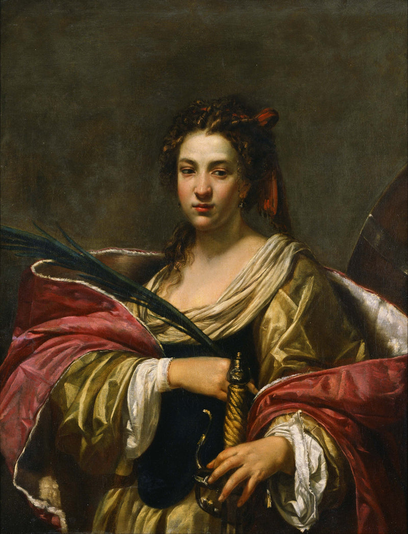 Święta Katarzyna Aleksandryjska - Simon Vouet