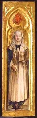Święta Katarzyna Sieneńska - Carlo Crivelli