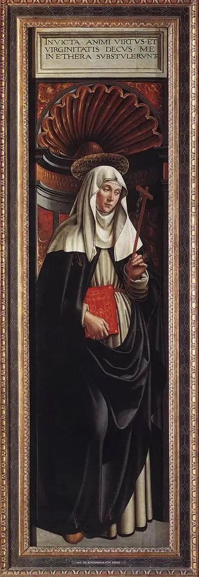 Święta Katarzyna ze Sieny - Domenico Ghirlandaio