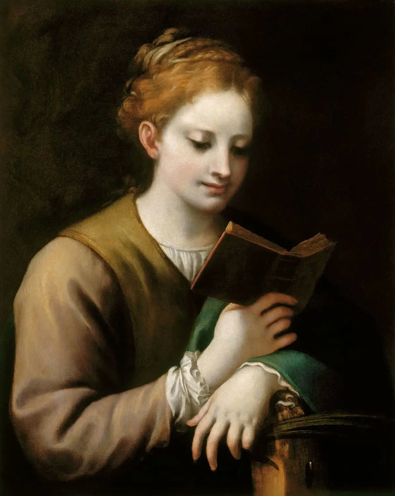 Święta Katarzyna czytająca - Antonio da Correggio