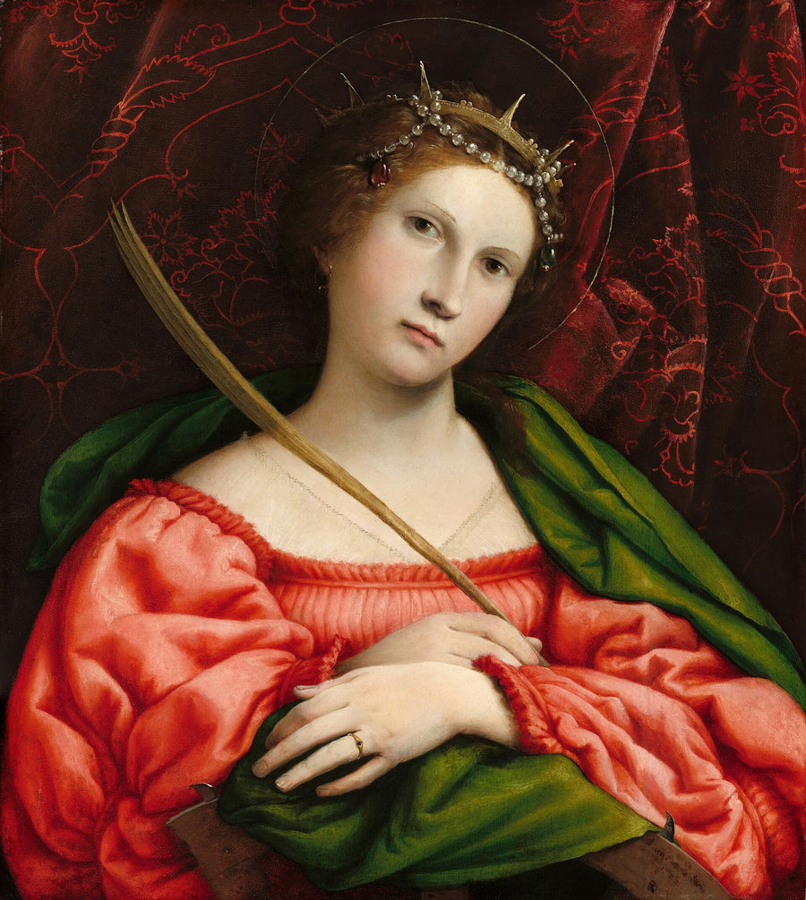 Święta Katarzyna - Lorenzo Lotto