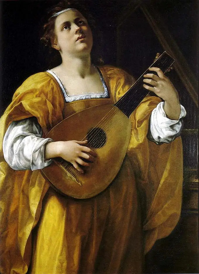 Święta Cecylia - Artemisia Gentileschi
