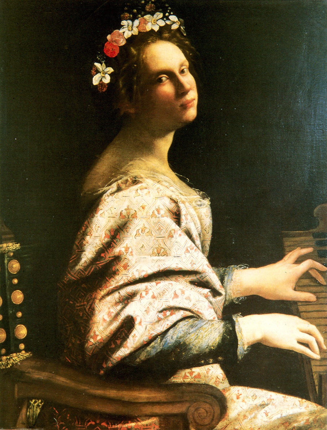 Święta Cecylia - Artemisia Gentileschi