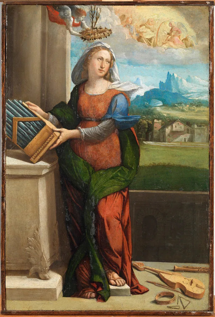Sainte Cécile - Benvenuto Tisi
