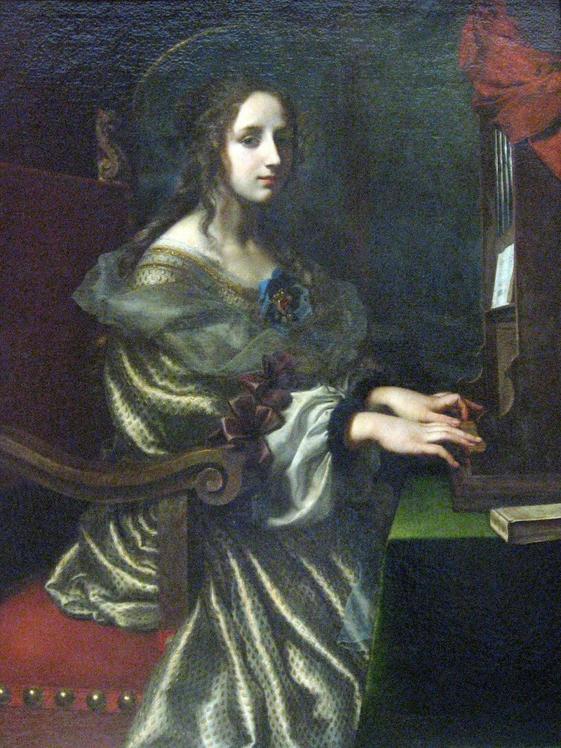Święta Cecylia - Carlo Dolci