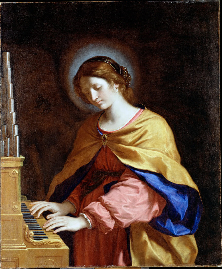 Święta Cecylia - Guercino