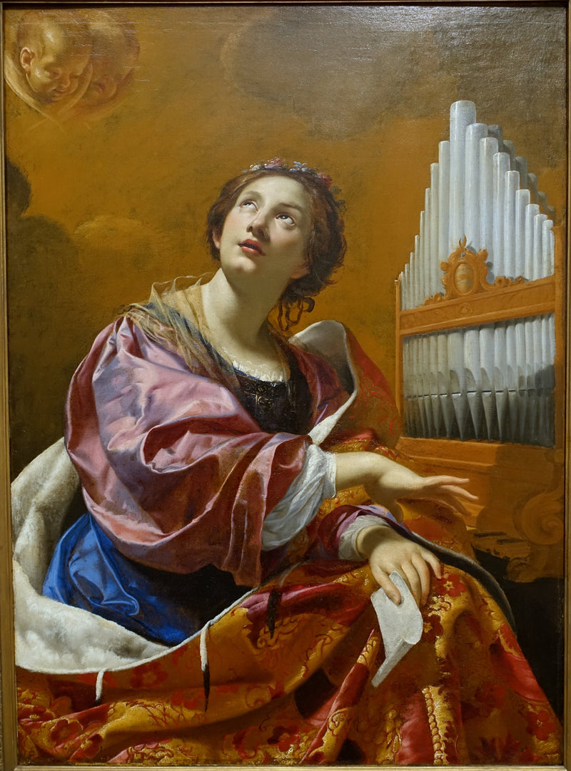 Święta Cecylia - Simon Vouet