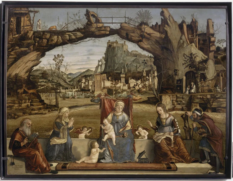 Święta rozmowa - Vittore Carpaccio
