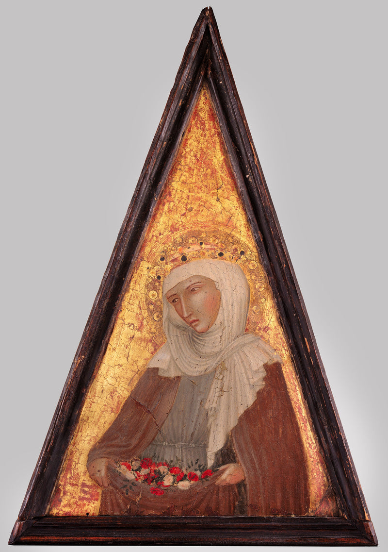 Święta Elżbieta Węgierska - Ambrogio Lorenzetti